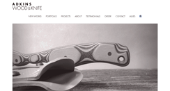 Desktop Screenshot of adkinswoodandknife.com